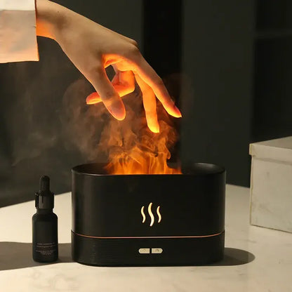 Flame Aroma Diffuser Humidifier